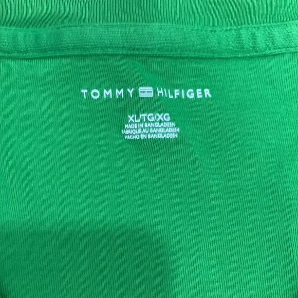 Green Tommy Hilfiger Top Green Size XL - Picture 2 of 6